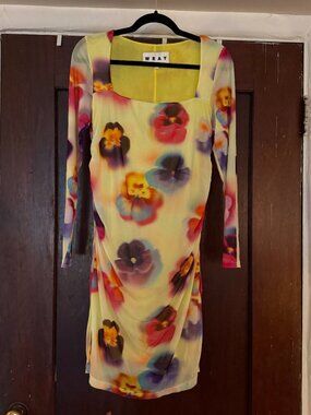 Wray Pansy Mini Dress